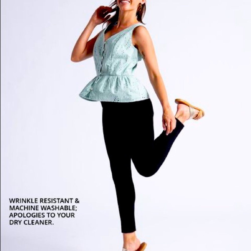Betabrand zippered journey pants